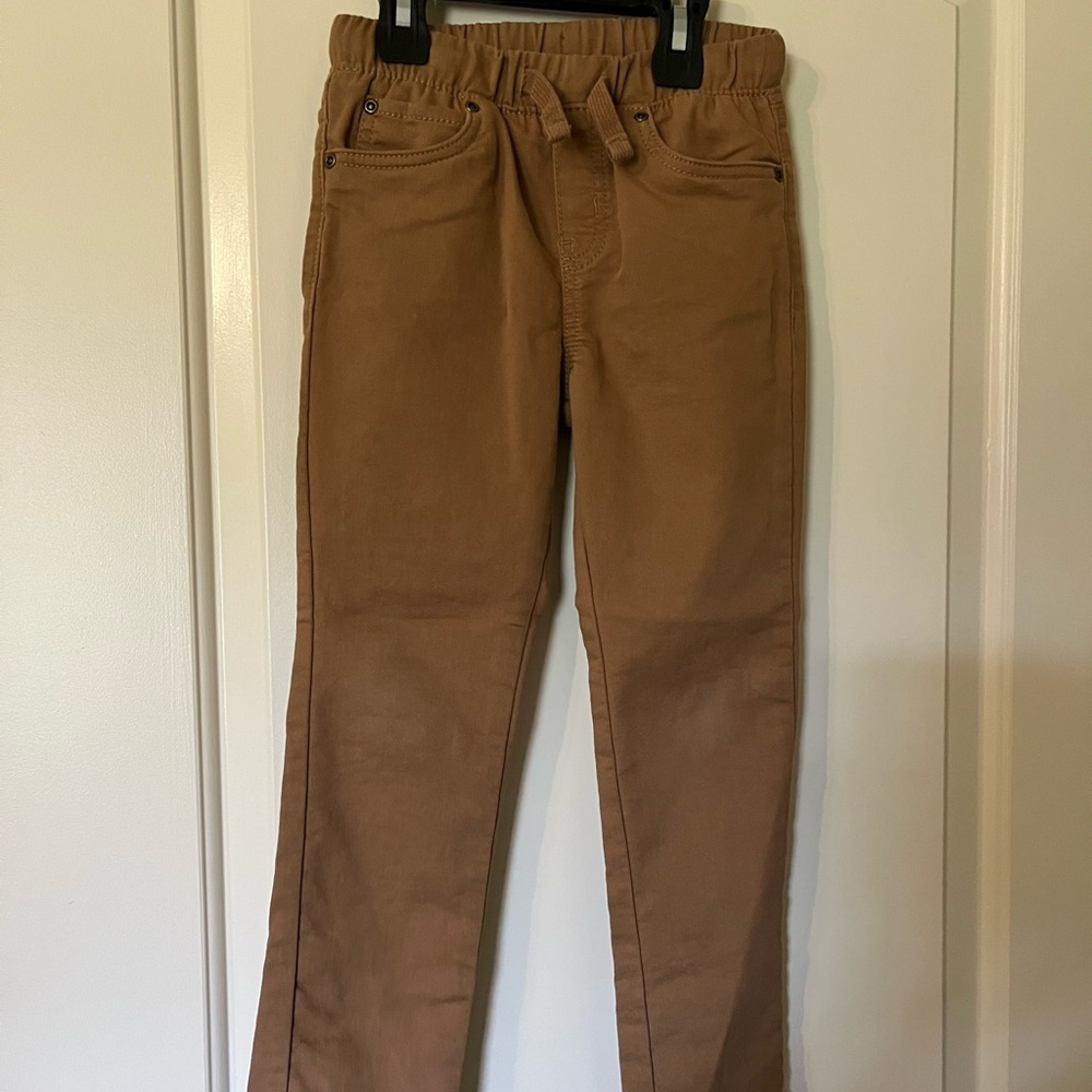 Carters Boys pull on khakis, worn once 6/6A